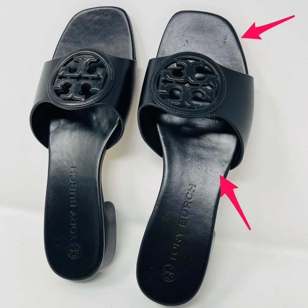 ❌SOLD❌TORY BURCH BOMBE MILLER SLIDES SZ 7 - Picture 11 of 11